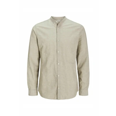 Abbildung von Jack &amp; Jones Jjebreeze BAND Hemd, Herren, Größe: 4XL, Crockery