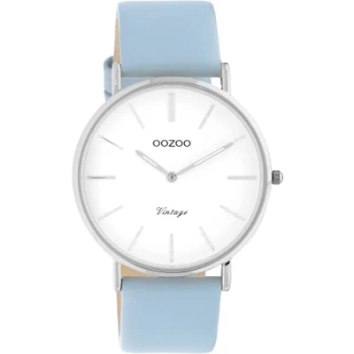 Abbildung von Oozoo Vintage Damen Uhr Armbanduhr mit 20mm Lederarmband Analog Damenuhr in rund C20216
