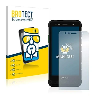 Abbildung von BROTECT Schutzglas für Cyrus CS45 XA Schutzfolie Panzer Folie Glas [Extrem Kratzfest 9H, Anti Fingerprint, Ultra Transparent]