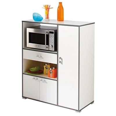 Abbildung von Demeyere Buzz Küchenschrank, Spanplatte und Melamin, Weiss, 90 x 112 40 cm, Weiß