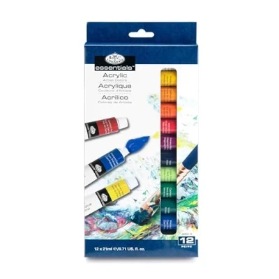 Abbildung von Royal &amp; Langnickel Acrylfarbe, 21 ml, 12 Stück