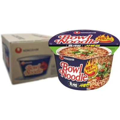 Abbildung von NONGSHIM Instant Schüssel Nudeln Scharf Multipack (12 X 100 GR)