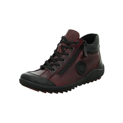 Abbildung von Remonte Schnürstiefelette, Damen, Größe: 45, Black chianti r Schuhe