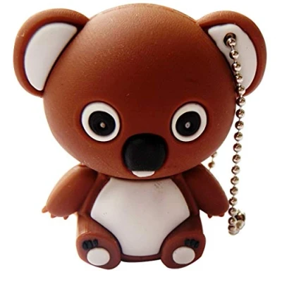 Abbildung von Ulticool Koala Bär Braun 16 GB USB Flash Pen Drive Bear Brown Memory Stick Daten Aufbewahrung Speicherstick