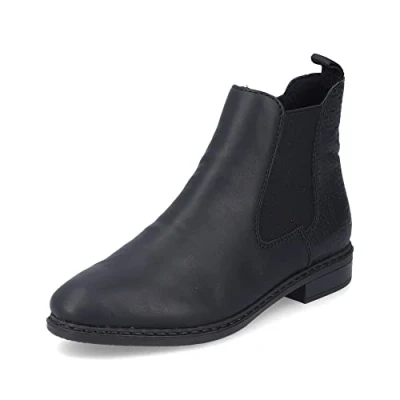 Abbildung von Rieker Ankle Boot, Damen, Größe: 36, Schwarz Schuhe