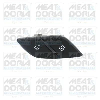 Abbildung von MEAT &amp; DORIA 206060 Schalter, Türverriegelung AUDI: Q3 (8UB, 8UG) 2.0 TFSI, 1.4 TDI quattro, TFSI TDI, TSI 2011 2018