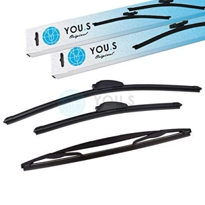 Abbildung von YOU.S SCHEIBENWISCHER SET VORNE + HINTEN 550 400 350 mm (3 Stück)