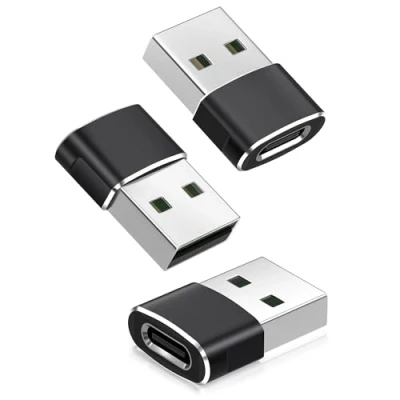 Abbildung von Adapter für Samsung Galaxy A55 5G,USB auf USB C 3 Stück,Typ Buchse zu A Stecker Ladekabel A54 A35 A25 A15 A05s A34 A14 A533,S24 S23 S22 Plus Ultra FE,Z Flip Fold 6 5 4,Note 20