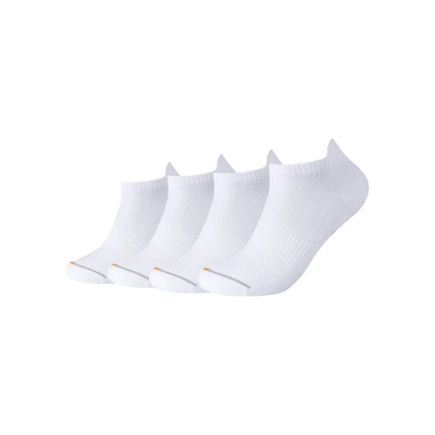 Abbildung von camano Online Sport Fashion Sneaker 4 PACK Unisex Socken, Größe: 39 42, White