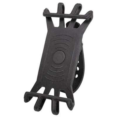 Abbildung von M Wave Unisex Adult Bike Mount Flex Smartphonehalter, Schwarz, für Ø 15 45 mm