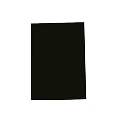 Abbildung von GBC ESP425504 PolyOpaque Einbanddeckel, PP, 0,5 mm, 100 Stück, Schwarz