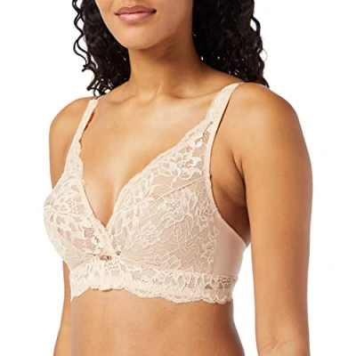 Abbildung von Triumph Bügelloser BH Amourette Charm N, 80F, Beige (Neutral Beige) EP / 00EP