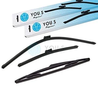 Abbildung von YOU.S SCHEIBENWISCHER SET VORNE + HINTEN 650 400 360 mm (3 Stück)