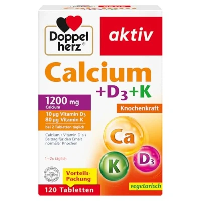 Abbildung von Doppelherz Calcium + Vitamin D3 K 120 St