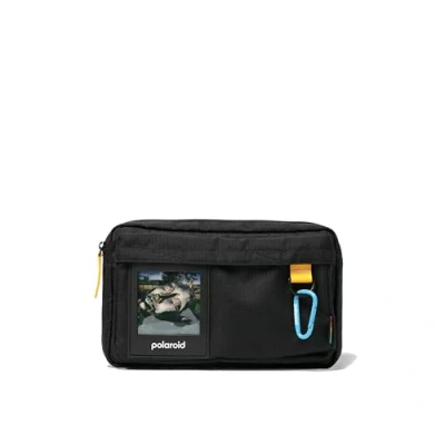 Abbildung von Polaroid Recycled Ripstop Crossbody Unisex Umhängetasche, Größe: One Size, Black