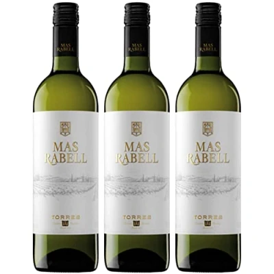Abbildung von Miguel Torres Mas Rabell Blanco D.O. Weißwein Wein Trocken Spanien I Versanel Paket (3 x 0,75l)