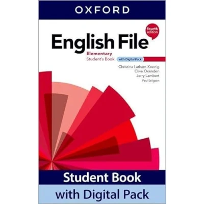 Abbildung von English File: Elementary: Student Book with Digital Pack: Print and 2 years&#039; access to e book, Workbook Online Practice Resources.
