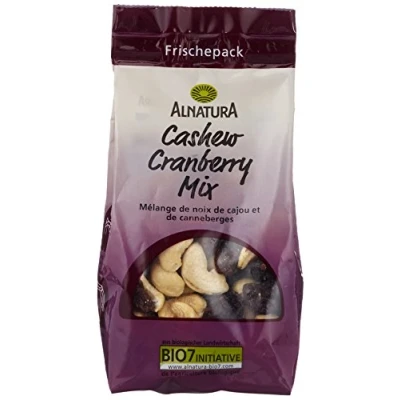 Abbildung von Alnatura Bio Cashew Cranberry Mix, vegan, 3er Pack (3 x 150 g)