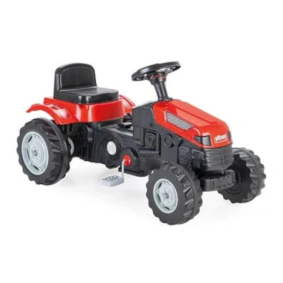Abbildung von Lemodo Trettraktor Kinder Traktor mit Kettenantrieb, Kinderfahrzeug ab 3 Jahre