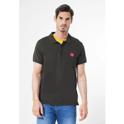 Abbildung von STREET ONE MEN Poloshirt, in Unifarbe