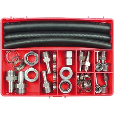 Abbildung von KUNZER 7KAR55 Klimaanlage Leitungs Reparatur Set 54 tlg. Kit für alle Klimaleitungen 8, 10, 12, 16, 18 mm