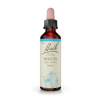 Abbildung von Bachblüten Original 3 Beech Tropfen