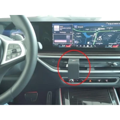 Abbildung von Brodit ProClip Fahrzeughalter 855986 Made IN Sweden Mittelbefestigung für linkslenkende Fahrzeuge passt Gerätehalter