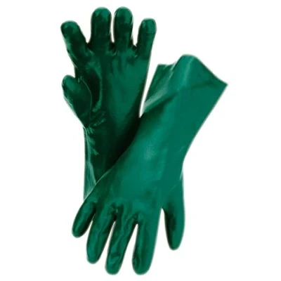 Abbildung von EKASTU Sekur 381 635 Polyvinylchlorid Chemiekalienhandschuh Groeße (Handschuhe): 10, XL EN 374,