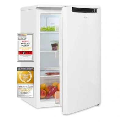 Abbildung von exquisit Kühlschrank &quot;KS15 V 040E weiss&quot;, KS15 weiss, 85 cm hoch, 55 breit, 123 L Volumen