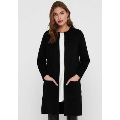 Abbildung von ONLY Onlriver LONG Cardigan Strickjacke, Damen, Größe: Large, Black