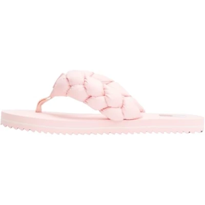 Abbildung von Tommy Jeans Zehentrenner, Damen, Größe: 41, Misty pink Schuhe