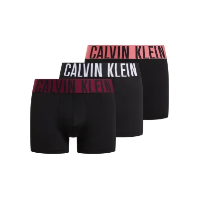 Abbildung von Calvin Klein Underwear Trunk 3 PACK Panties, Herren, Größe: Medium, Black/white/pink
