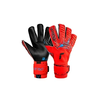 Abbildung von Reusch Torwarthandschuhe Attrakt Gold X Evolution Cut mit hervorragendem Grip und Außennaht Schnitt, 7.5