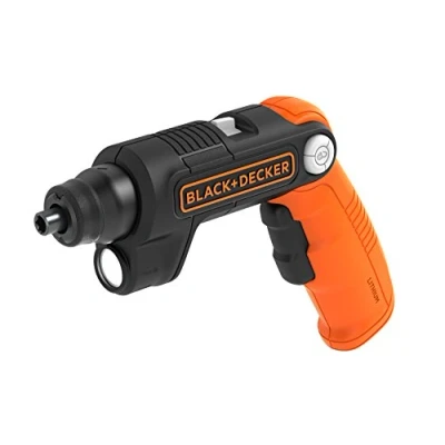 Abbildung von Black &amp; Decker BDCSFL20C QW, Schraubendreher, Pistolengriff/gerader Griff, Schwarz, Orange, 5,5 Nm, Batterie/Akku, 3,6 V