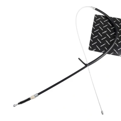 Abbildung von RIDEX 124C0680 Handbremsseil rechts, links, hinten 1615/805 Scheibenbremse SKODA: Superb II Kombi, Schrägheck