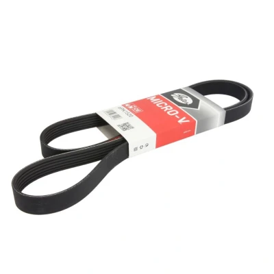 Abbildung von GATES 6PK1520 Keilrippenriemen 1520 6 Polyester, EPDM (Ethylen Propylen Dien Kautschuk) RoadMax Value Line FORD: Focus 2 Schrägheck, Kombi