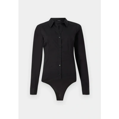 Abbildung von Vero Moda Vmlady G String Hemdbluse, Damen, Größe: Small, Black