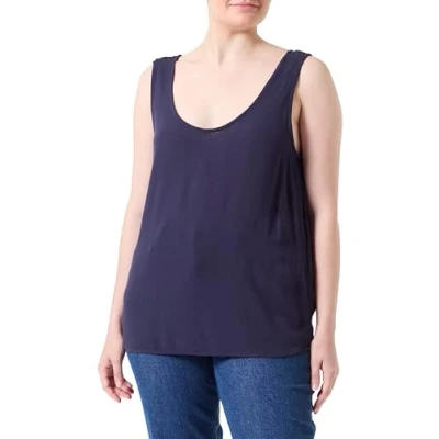 Abbildung von VERO MODA Damen VMMENNY Tank WVN GA NOOS Top, Navy Blazer, X Large