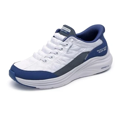 Abbildung von Skechers VAPOR FOAM Slip On Sneaker, Retro Plateausneaker mit Handsfree ins Technologie
