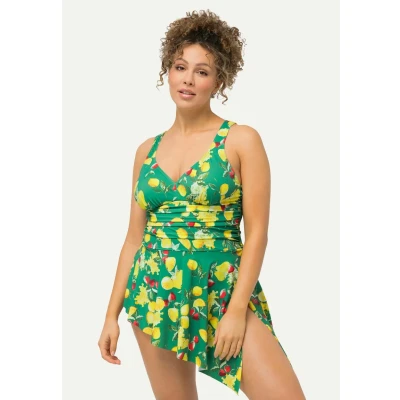 Abbildung von Ulla Popken Fruit Strandaccessoire, Damen, Größe: 54, Green