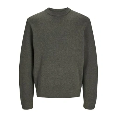 Abbildung von Jack &amp; Jones Premium Jprblamilano Strickpullover, Herren, Größe: Medium, Anthracite
