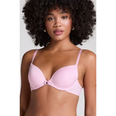 Abbildung von Hunkemöller Vorgeformter Bügel BH Plunge Rosa
