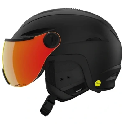 Abbildung von Giro Snow Unisex Erwachsene VUE MIPS Vivid Skihelm, Matte Black, L