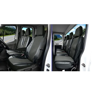 Abbildung von Sitzbezüge passgenaue Viva geeignet für Ford Transit ab 2014 2020 7 Sitzer