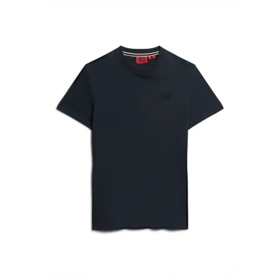 Abbildung von Superdry Vintage LOGO Tshirt basic, Herren, Größe: Large, Eclipse navy