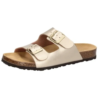 Abbildung von Lico Damen Bioline Platino Pantoletten, Gold, 36 EU