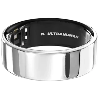 Abbildung von ULTRAHUMAN Ring AIR Kein App Abonnement Smart Size First mit Größenkit Verfolgen Sie Schlaf, Workouts, Herzfrequenz, HRV Bis zu 6 Tage Akkulaufzeit (Größe 14)