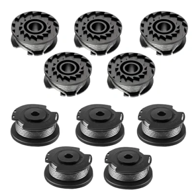 Abbildung von Viilich 10 Stück Rasentrimmer Fadenspulen,Für Bosch Art 23 SL/Art 26 SL,Nylon Ersatzspule(F016800569+F016800385),Nylon Ersatzfadenspule(⌀1.65 mm,4.9 m/16 FT)