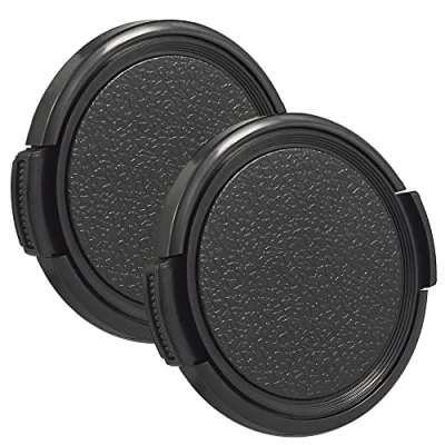 Abbildung von Objektivdeckel zum Aufstecken für Leica Elmarit M 28 mm f/2.8 ASPH, Summicron 35 f/2 Fire Rock 39 Objektiv mit Zentralverriegelung Fujinon XF 27 R WR 2 Packs