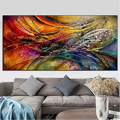 Abbildung von DIY 5D Erwachsene Diamond Painting Kits Mandala Zusammenfassung nach Zahlen Diamant Malerei Kit Full Drill Kristall Stickerei Kreuzstich Kunst Handwerk für Home Wanddekoration 40x120cm Square